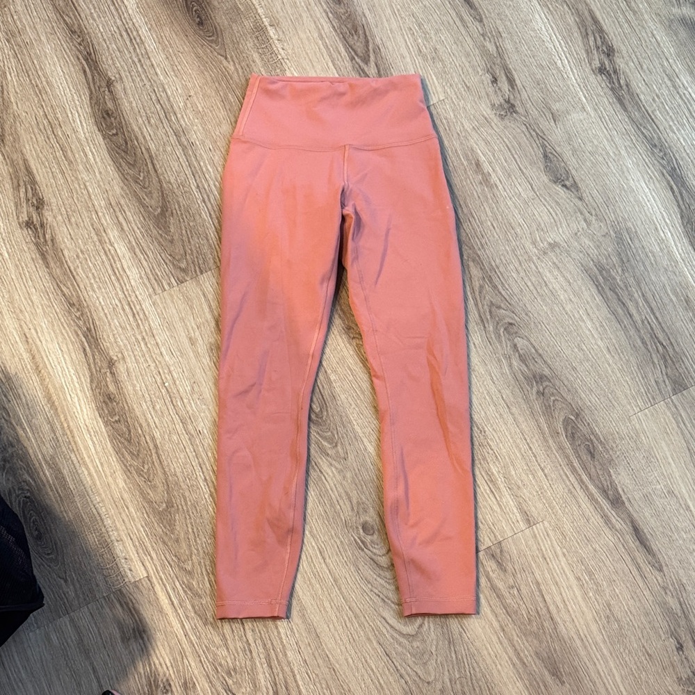 Mauve High-Waisted Leggings